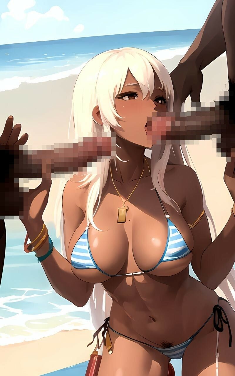 サンプル画像4:ビーチギャル性交日記(妄想美女出版) [d_412502]