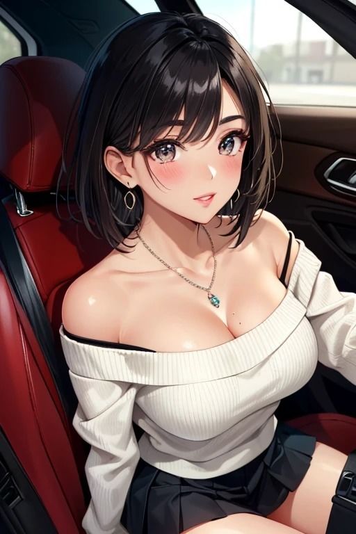 サンプル画像3:オート・エンジェルズ:車と美しい女性たちの幻想的なイラスト(夢幻出版) [d_412526]