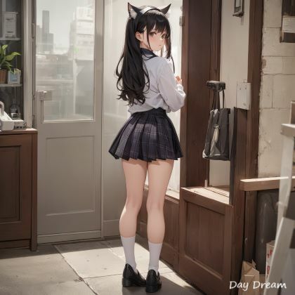 サンプル画像5:猫耳すくーるがーる(Day Dream) [d_412542]