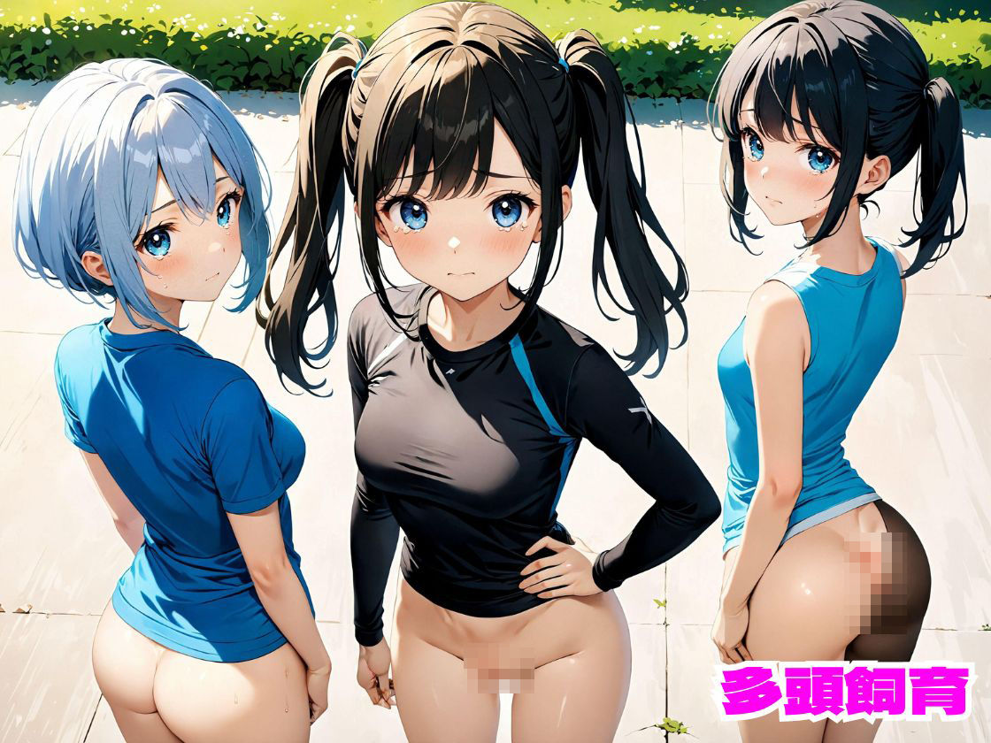 サンプル画像1:多頭飼育 〜 続・スポーツ女子ハーレム Vol.5【4K】(多頭専科) [d_412619]