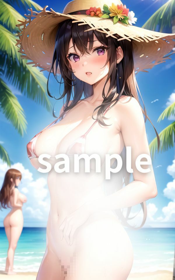 サンプル画像3:ビーチで見つけた脱いでくれるエロ娘2(AIreo) [d_412623]