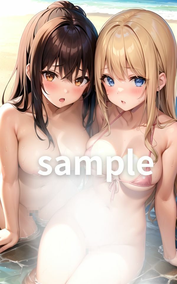 サンプル画像4:ビーチで見つけた脱いでくれるエロ娘2(AIreo) [d_412623]