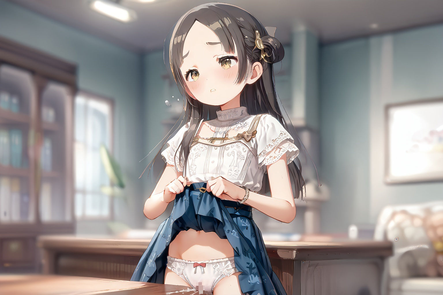 サンプル画像2:アイドル図鑑 お嬢様アイドル編(エリザベス) [d_412633]