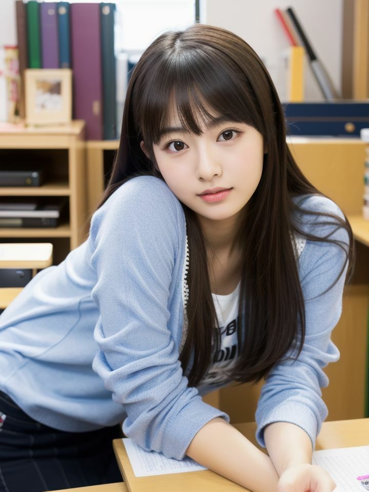 サンプル画像1:異性が気になるお年頃？偏差値低いあなたいつも単位がギリギリ！私が合格基準までイカせてあげる♪(みっちい) [d_412644]