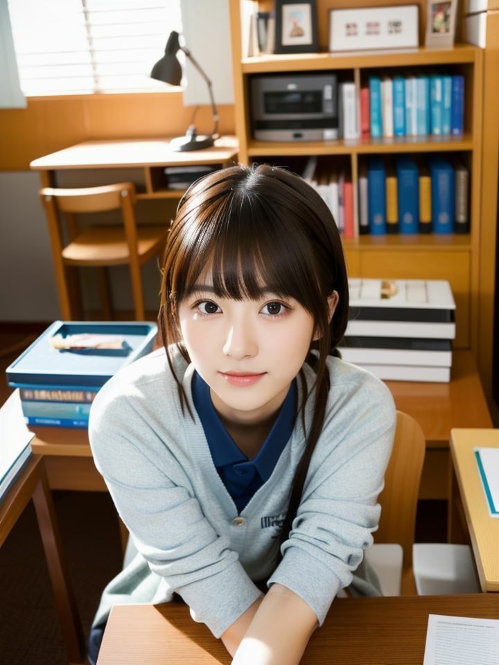 サンプル画像2:異性が気になるお年頃？偏差値低いあなたいつも単位がギリギリ！私が合格基準までイカせてあげる♪(みっちい) [d_412644]