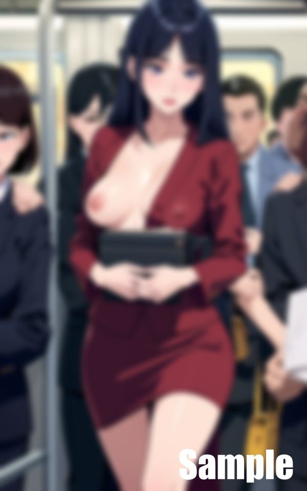 サンプル画像3:通勤電車(るしふぁー) [d_412713]