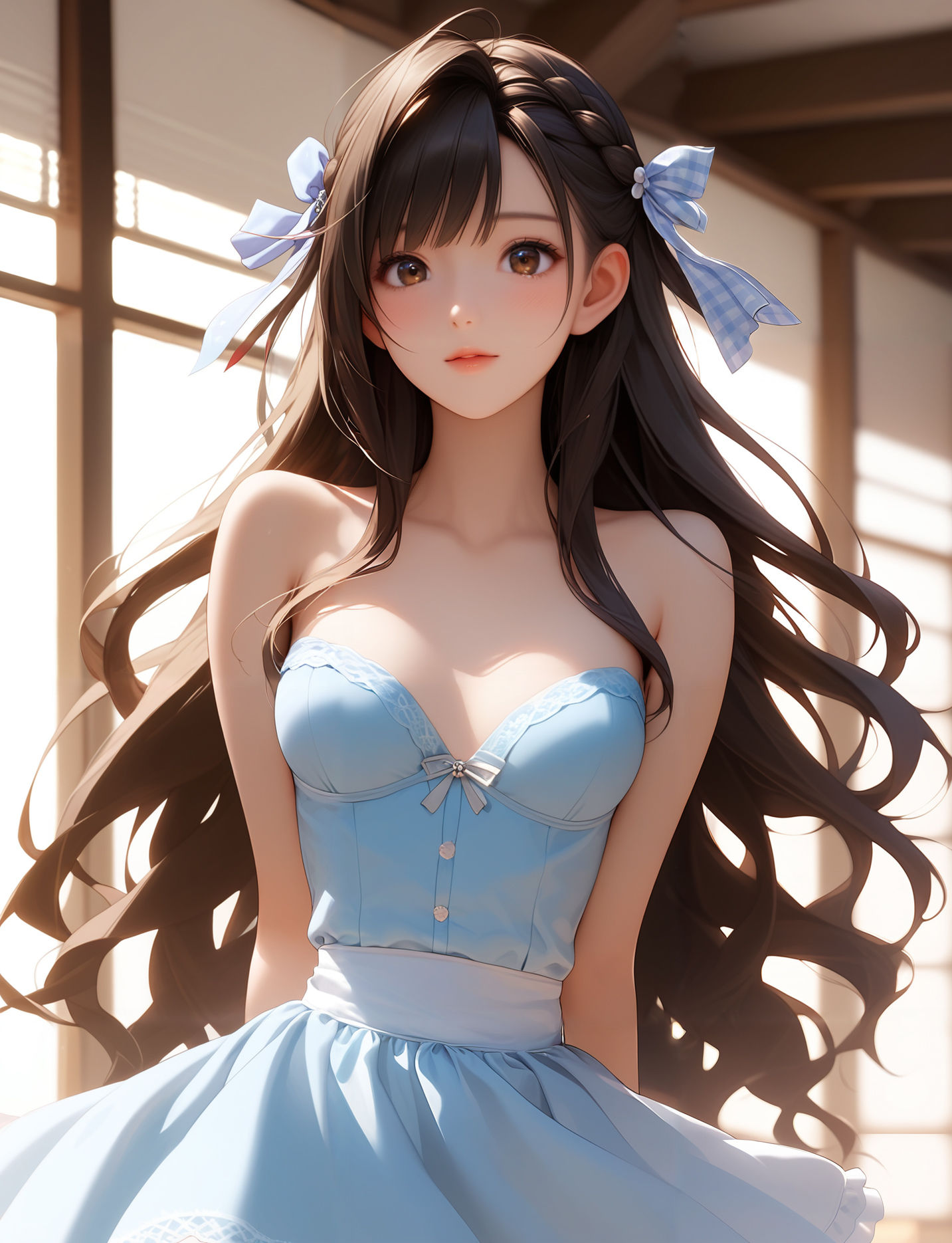 サンプル画像1:プリティアイドル – 天野 あおい 1(AI Novice) [d_412741]