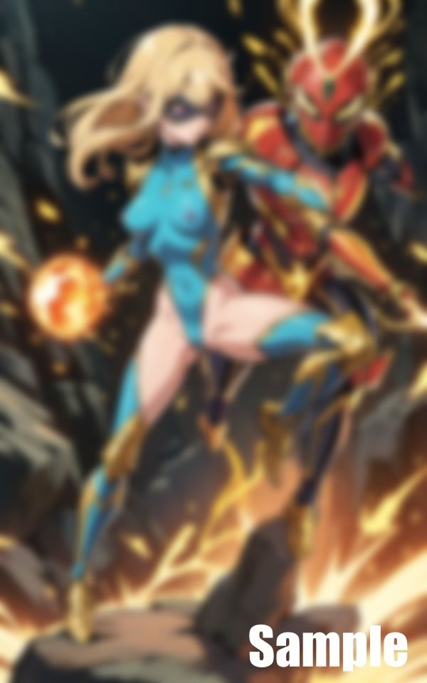 サンプル画像3:パワードスーツファイター(にゅーろん) [d_412766]