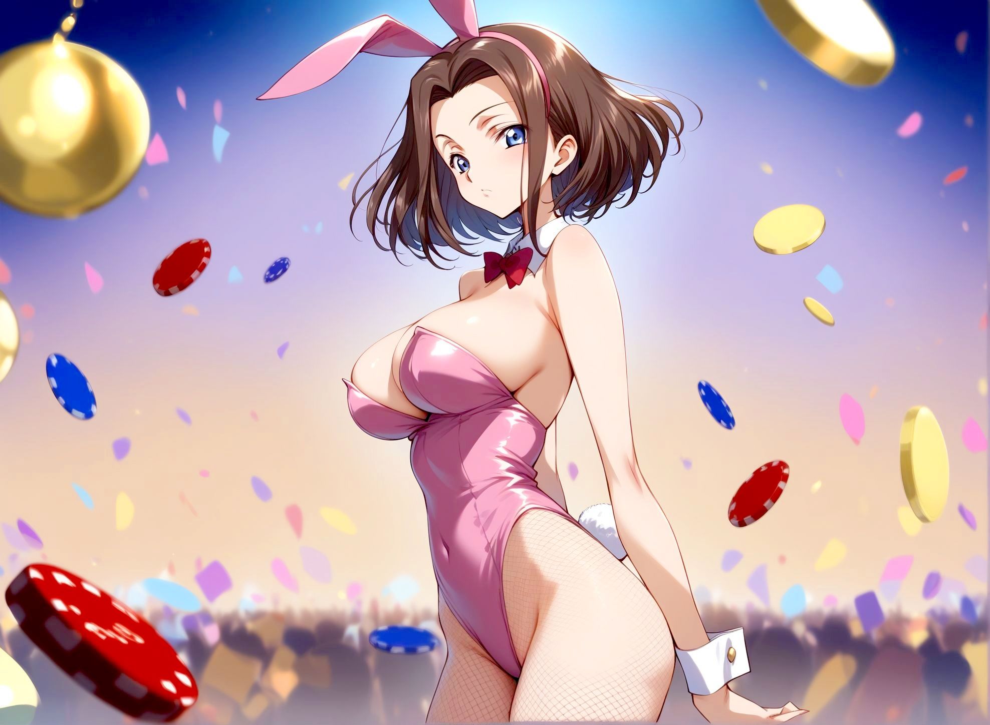 サンプル画像2:【バニー】清楚順従な肉便器と化した(不倫は文化祭) [d_412841]