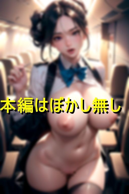 サンプル画像2:セクシーフライト(空中企画) [d_412951]