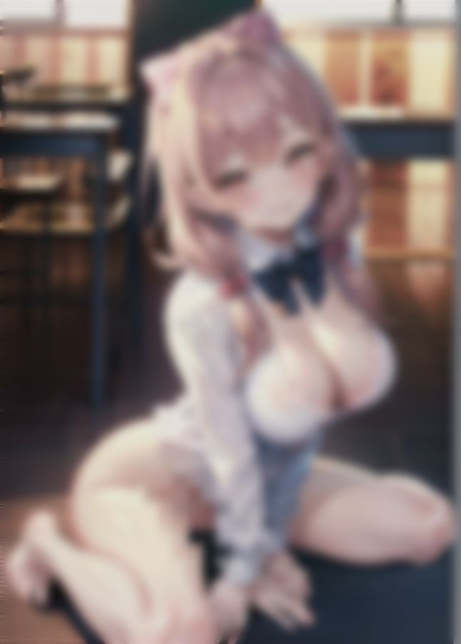 サンプル画像4:制服プレイ「コスプレえっちしませんか？」「変態えっちしましょ？」(AI黄金期) [d_412986]