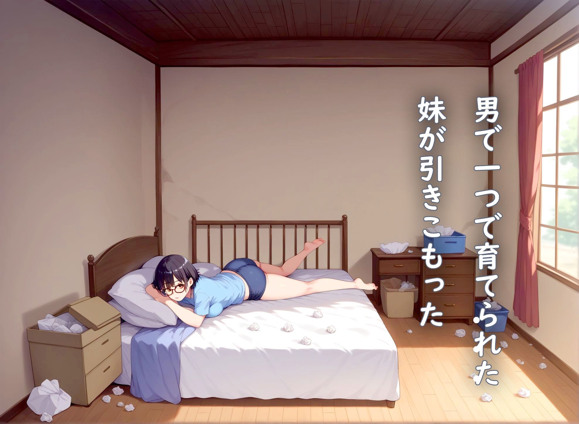 サンプル画像1:引きこもだった妹が肉便器にされた(デンジャー猫) [d_413014]