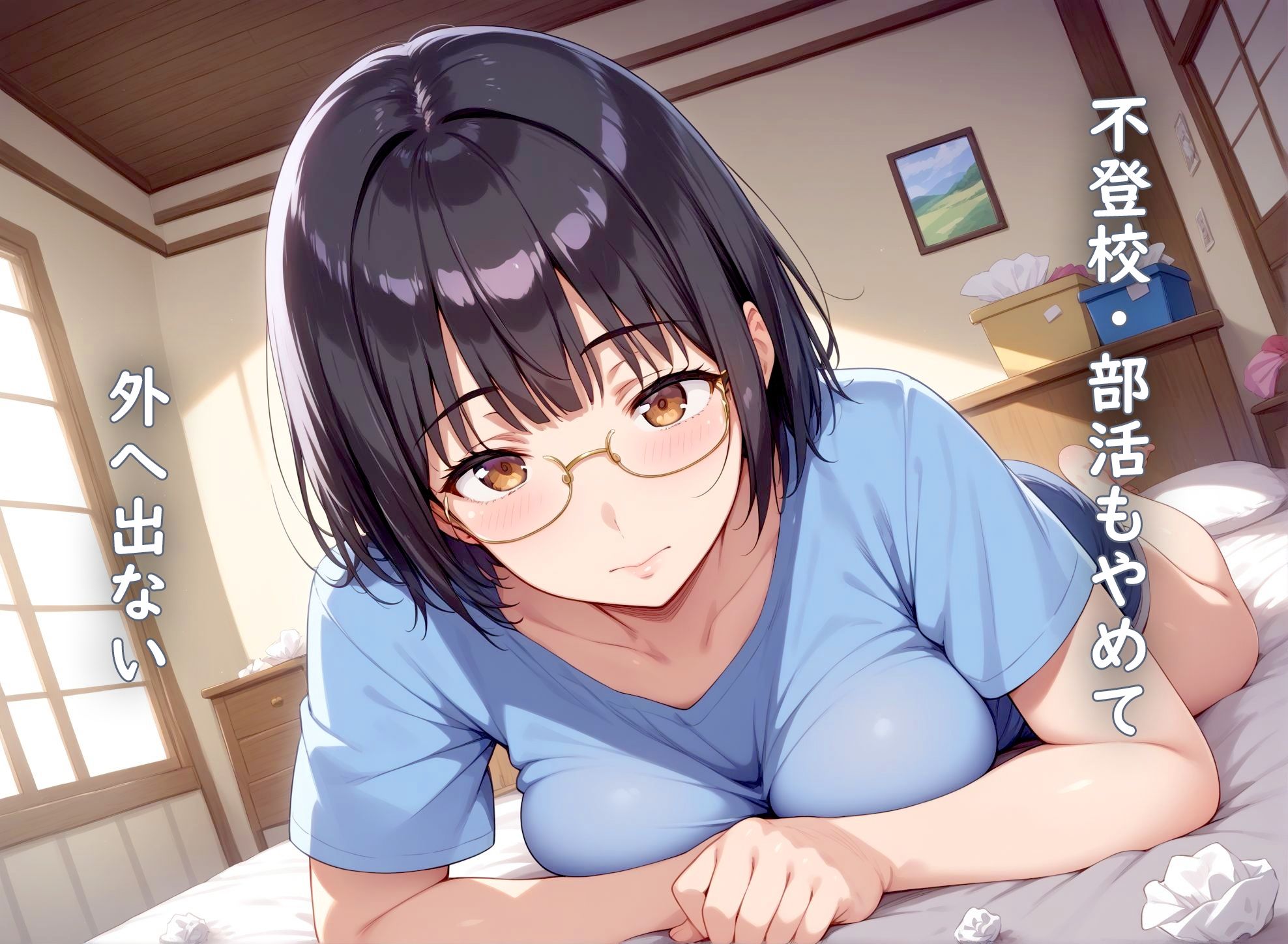 サンプル画像2:引きこもだった妹が肉便器にされた(デンジャー猫) [d_413014]