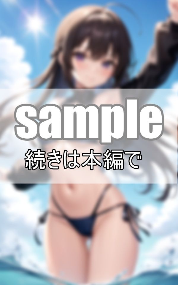 サンプル画像2:奇跡の清純派！ ちっぱいアイドルたちの限界極少マイクロビキニ(みたらしだんご) [d_413024]