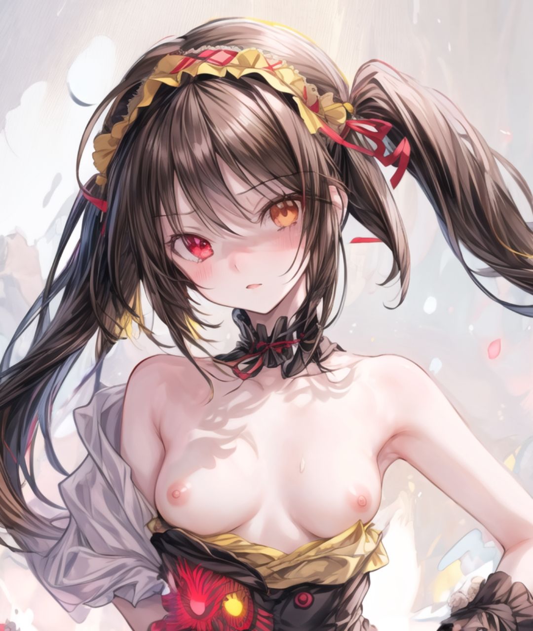 サンプル画像4:美少女たちのひととき・時〇狂三（デート・ア・ライブ）(Aark) [d_413067]