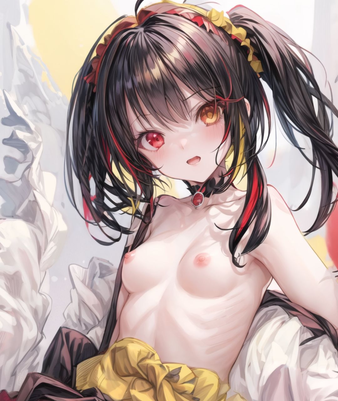 サンプル画像5:美少女たちのひととき・時〇狂三（デート・ア・ライブ）(Aark) [d_413067]