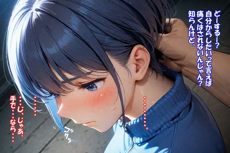 サンプル画像4:【強要・快楽堕ち】クラスの気弱な隠れ美少女が、実はエグい妄想ばかりしているドMだった話(じいや) [d_413073]