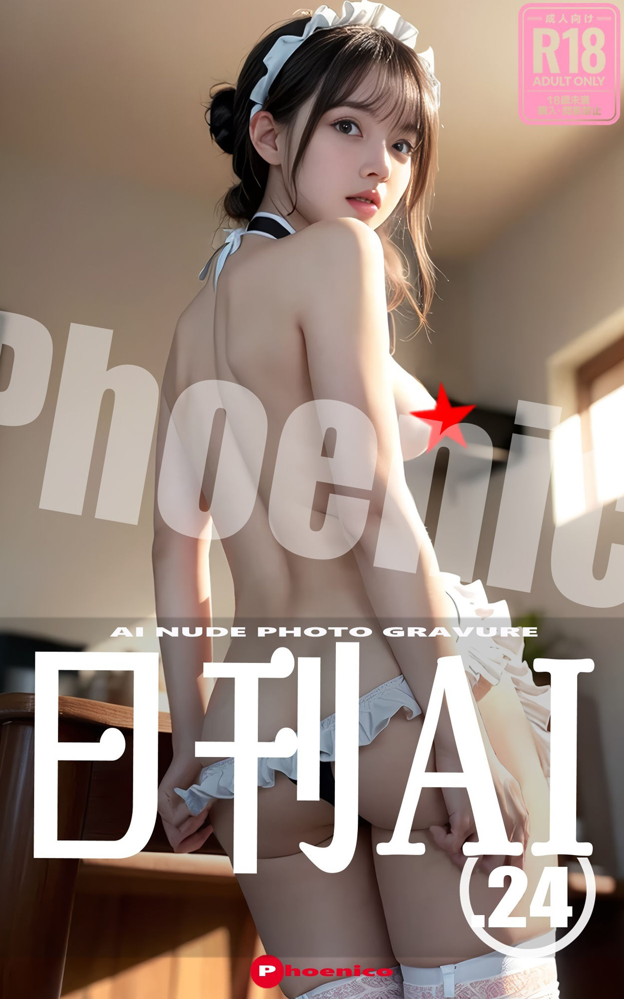 サンプル画像1:日刊AI.24 AI NUDE PHOTO GRAVURE(Phoenico) [d_413112]