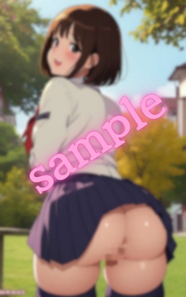 サンプル画像3:浮気相手の〇〇ちゃんはバックが大好き【お尻を突き出して誘惑してくる美少女の画像集】(ビチョビチョクラブ) [d_413151]