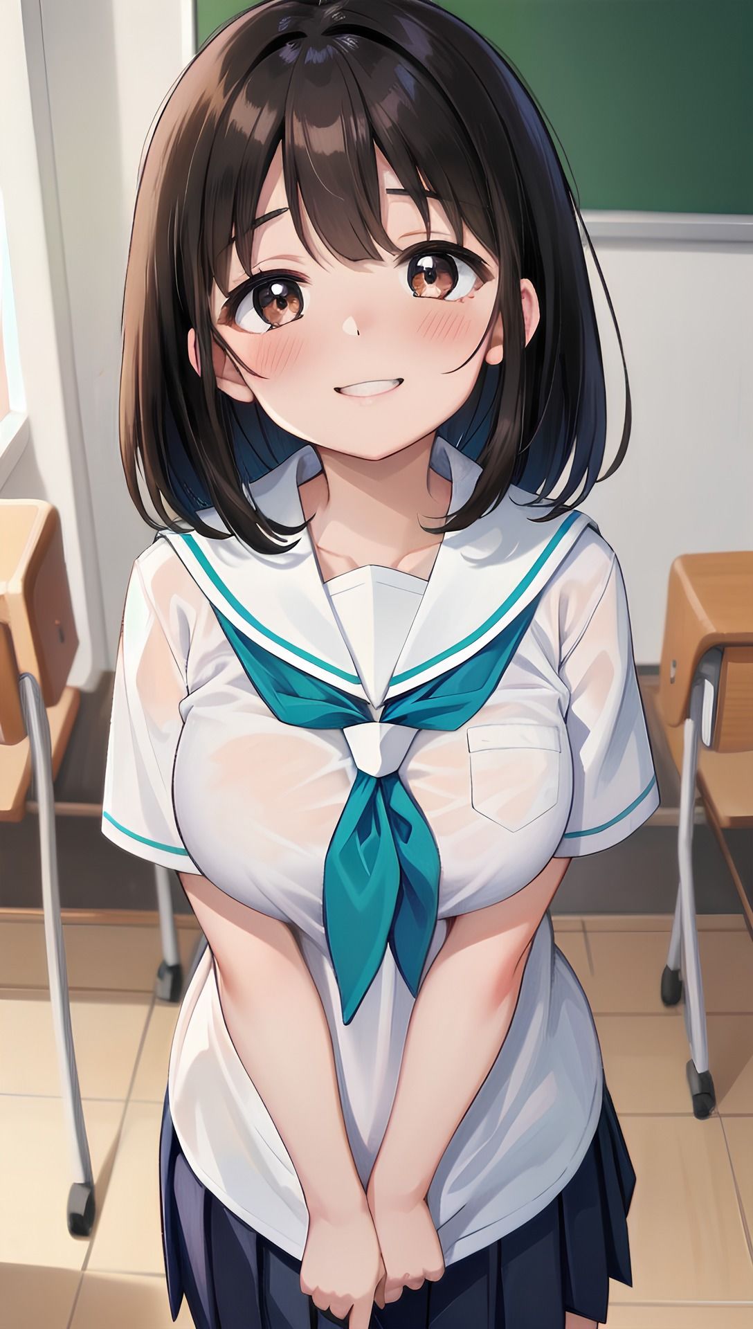 サンプル画像1:制服と女子学園(パイりあ) [d_413158]