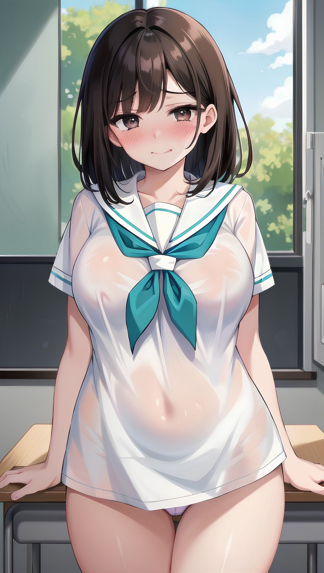 サンプル画像3:制服と女子学園(パイりあ) [d_413158]