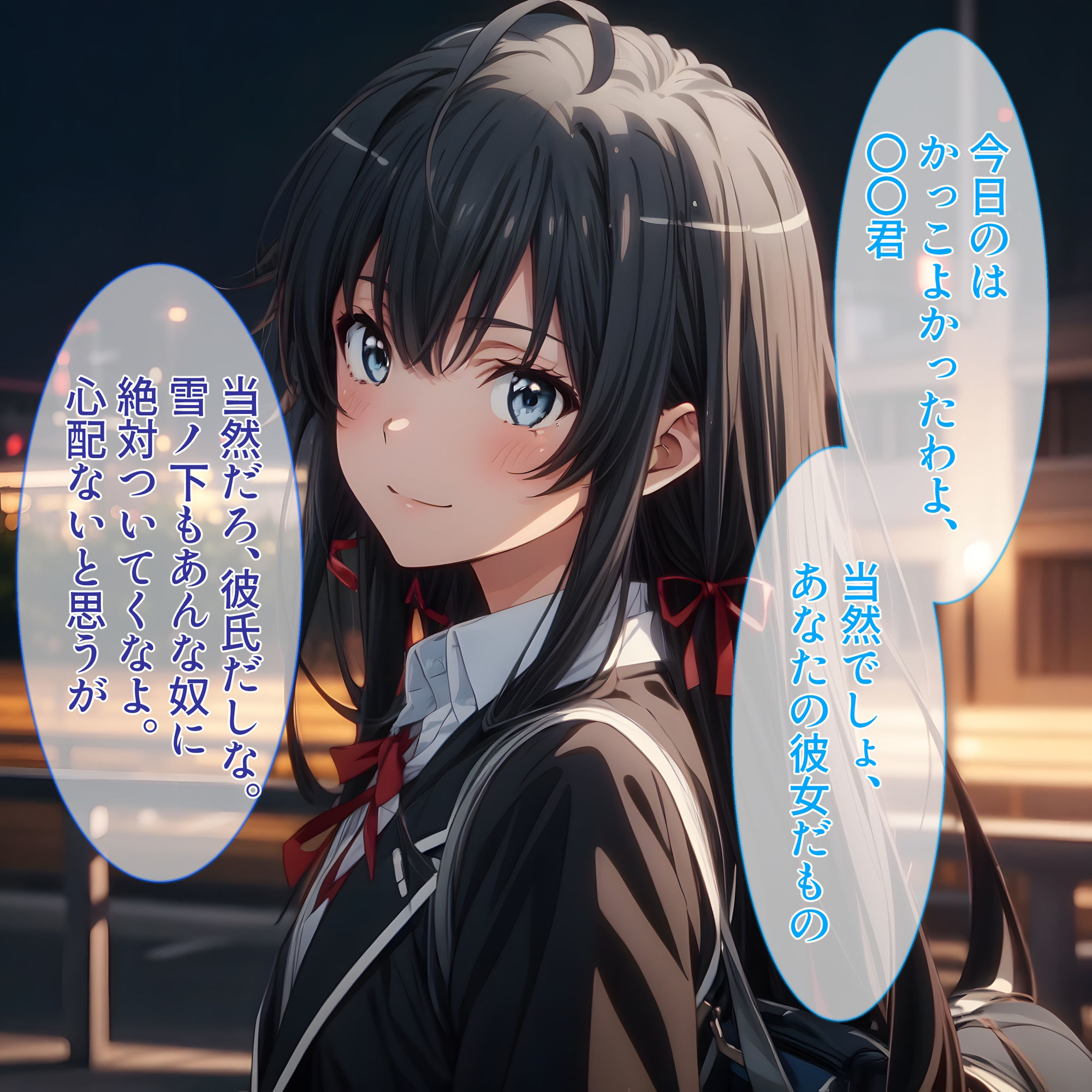 サンプル画像2:清楚彼女は強オスに寝取られる〜デカチン後輩になすすべなくイカされ屈服(NTR_God) [d_413182]