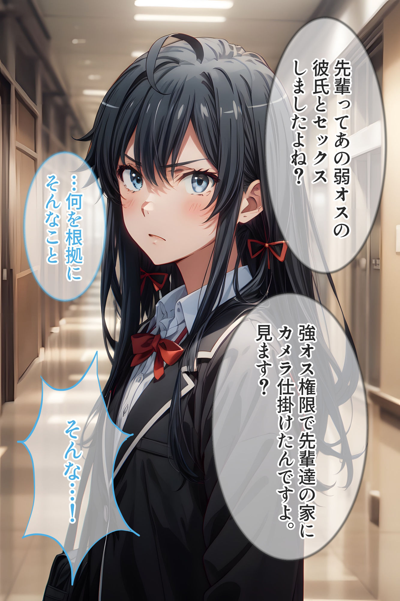 サンプル画像3:清楚彼女は強オスに寝取られる〜デカチン後輩になすすべなくイカされ屈服(NTR_God) [d_413182]