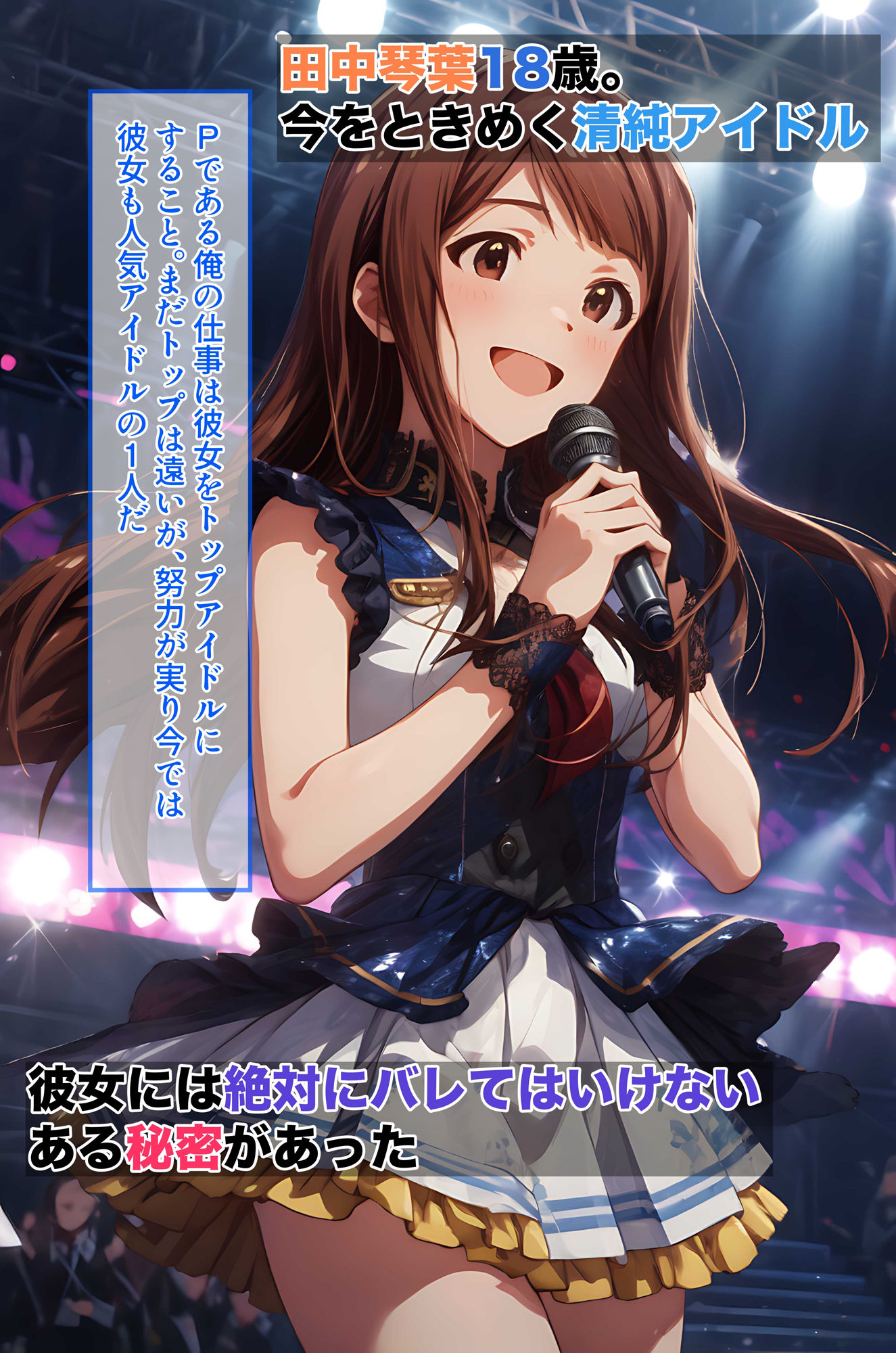 サンプル画像1:清純アイドルの彼女はデカチン男に寝取られる 「Pよりもずっとオスとして優れてるんだ・・・」(NTR_God) [d_413195]