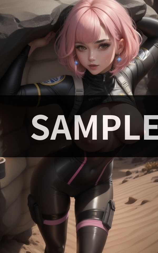 サンプル画像4:戦闘用アンドロイド 兵士を癒す為のSEX機能付き(ボディキャンディ) [d_413219]