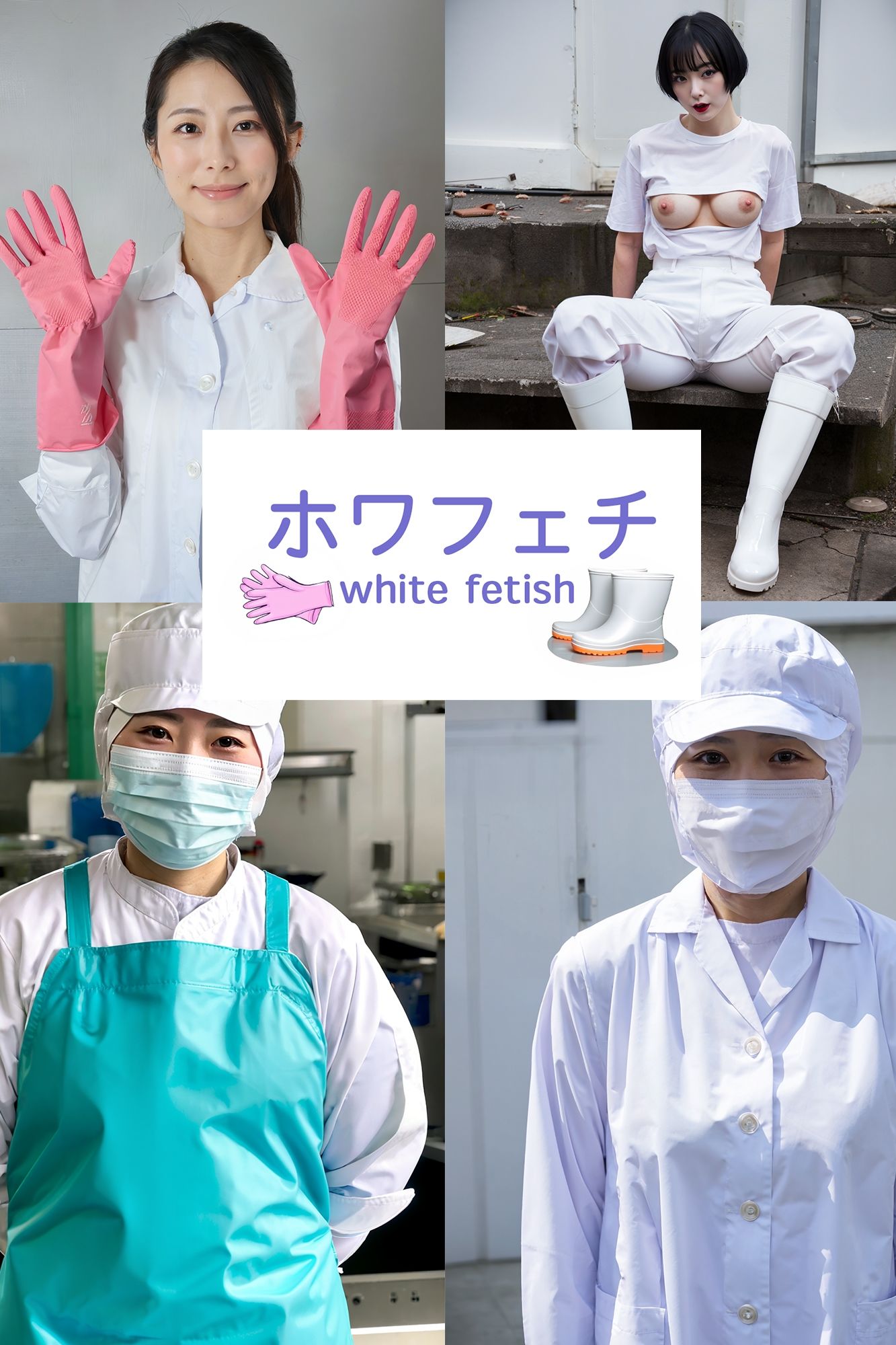 サンプル画像1:調理員写真集 ver1(ホワフェチ) [d_413248]