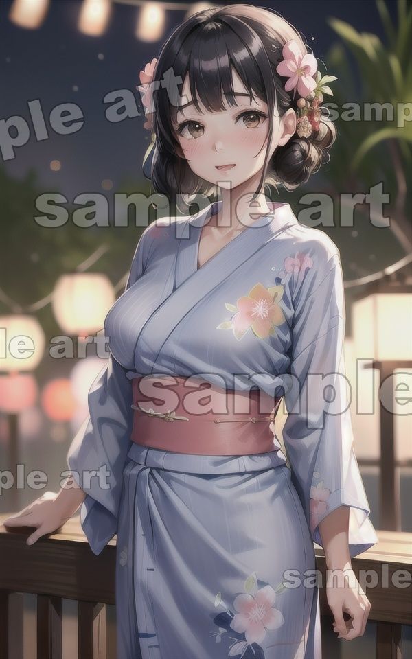 サンプル画像5:浴衣姿で出会った巨乳の美少女特集！祭りで出会った美少女の浴衣姿がエロすぎた・・(胸の谷のナウシカ) [d_413271]