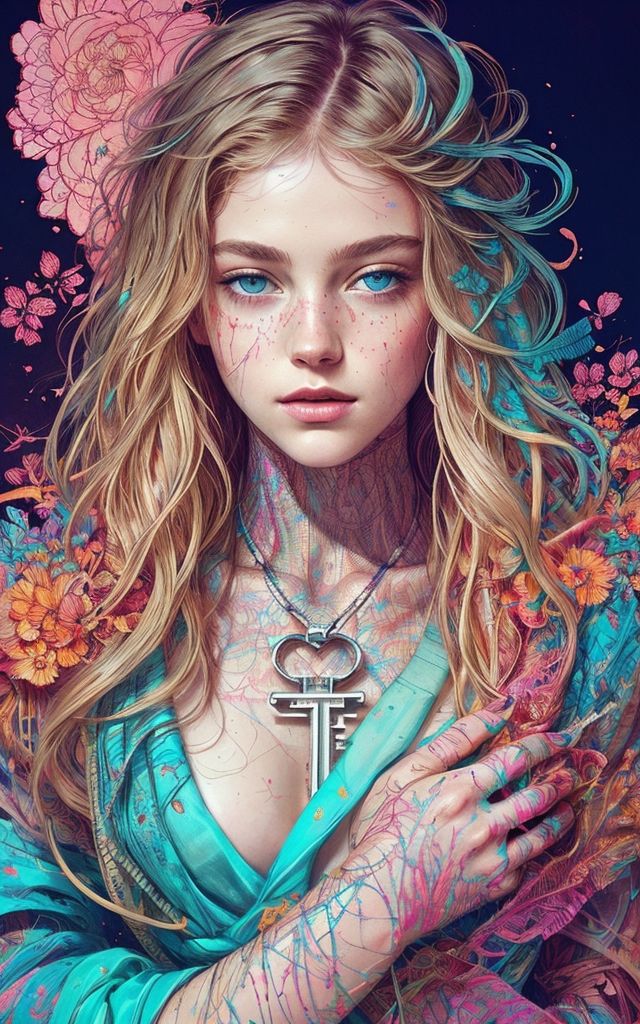 サンプル画像1:Brilliant paints1(AI ARTS UK) [d_413287]