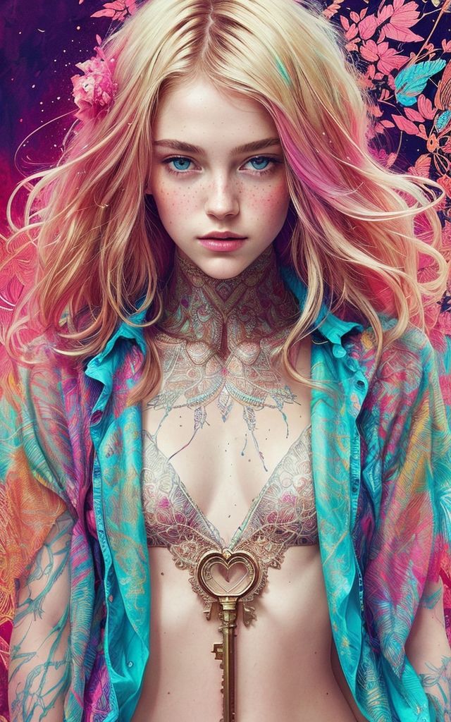 サンプル画像6:Brilliant paints1(AI ARTS UK) [d_413287]