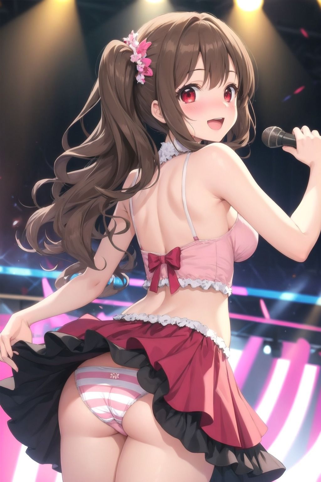 サンプル画像2:パンチラアイドル！(ぱんつ工房) [d_413367]