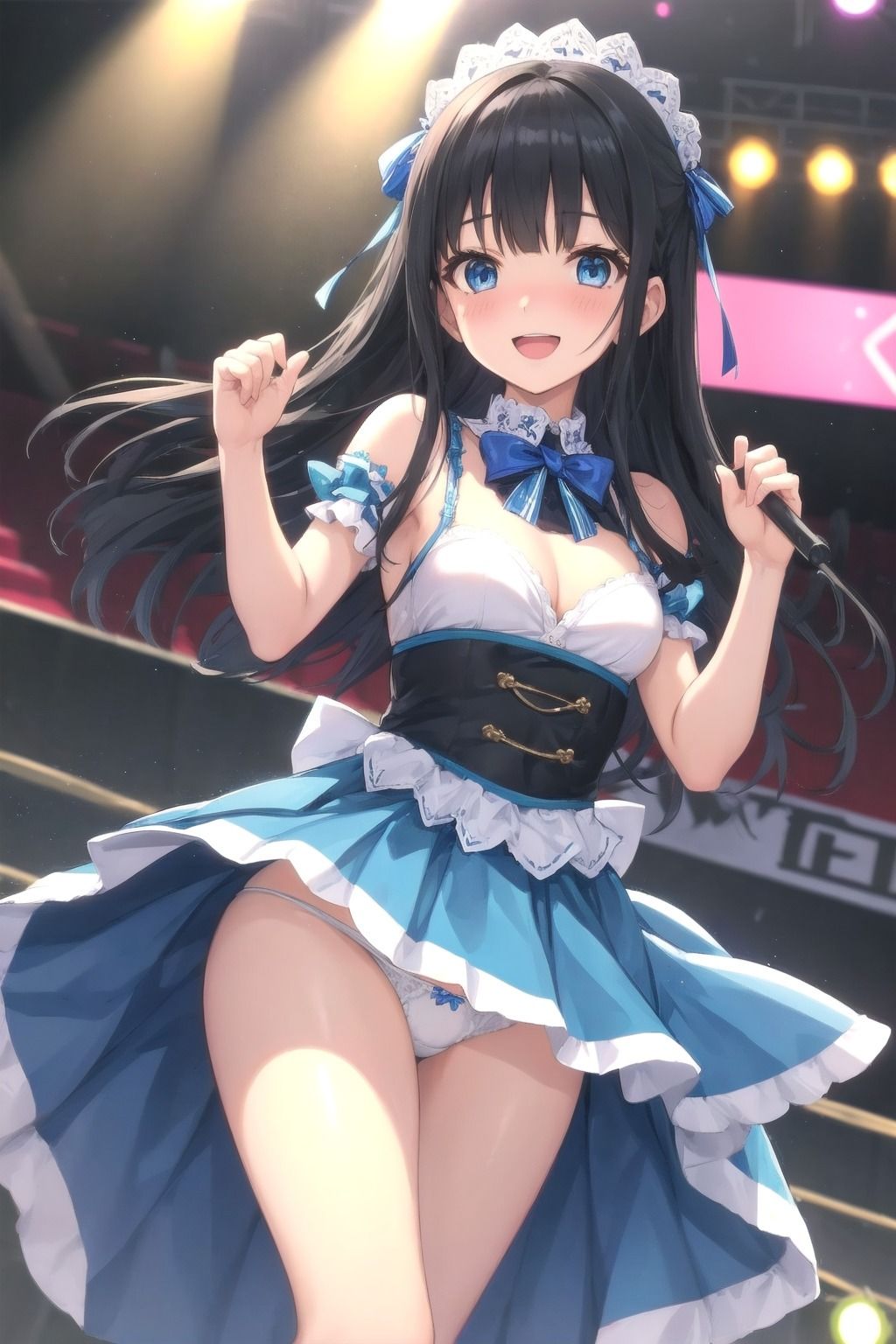 サンプル画像3:パンチラアイドル！(ぱんつ工房) [d_413367]