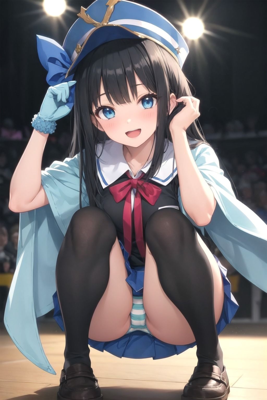 サンプル画像4:パンチラアイドル！(ぱんつ工房) [d_413367]