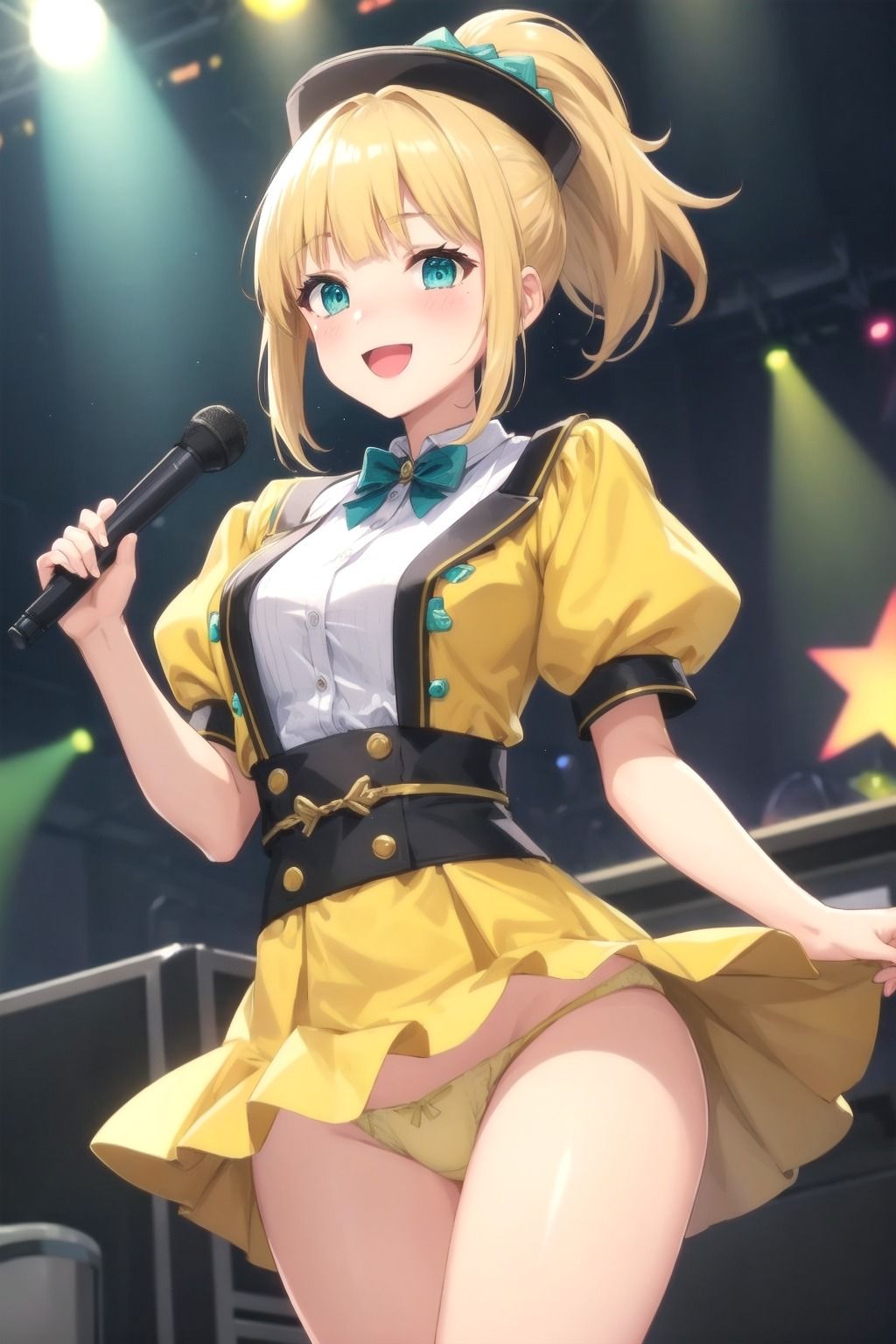 サンプル画像5:パンチラアイドル！(ぱんつ工房) [d_413367]