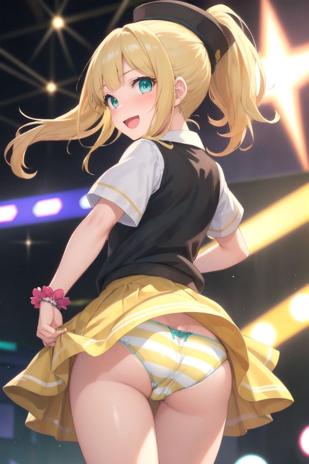 サンプル画像6:パンチラアイドル！(ぱんつ工房) [d_413367]