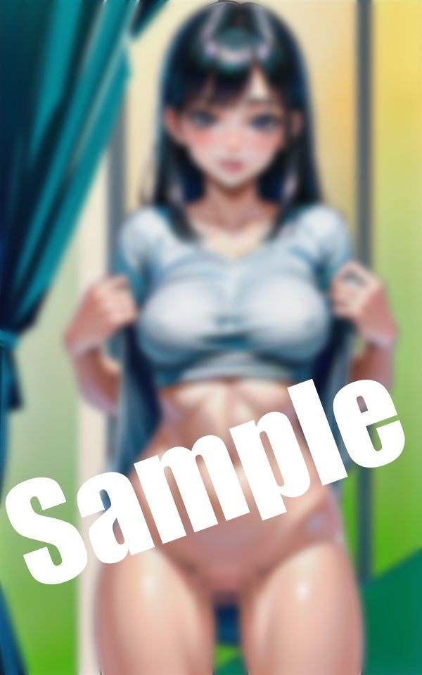 サンプル画像1:新人AV女優の宣材写真撮影会〜撮影の後はハメ放題！(露出系美女クラブ) [d_413379]