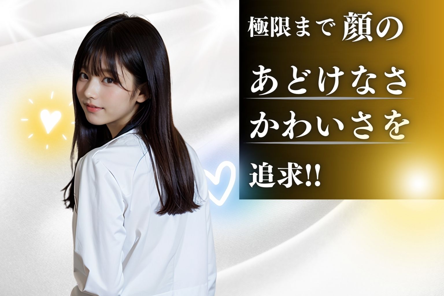 サンプル画像1:女子校生 写真館(AI販売プロジェクト) [d_413398]