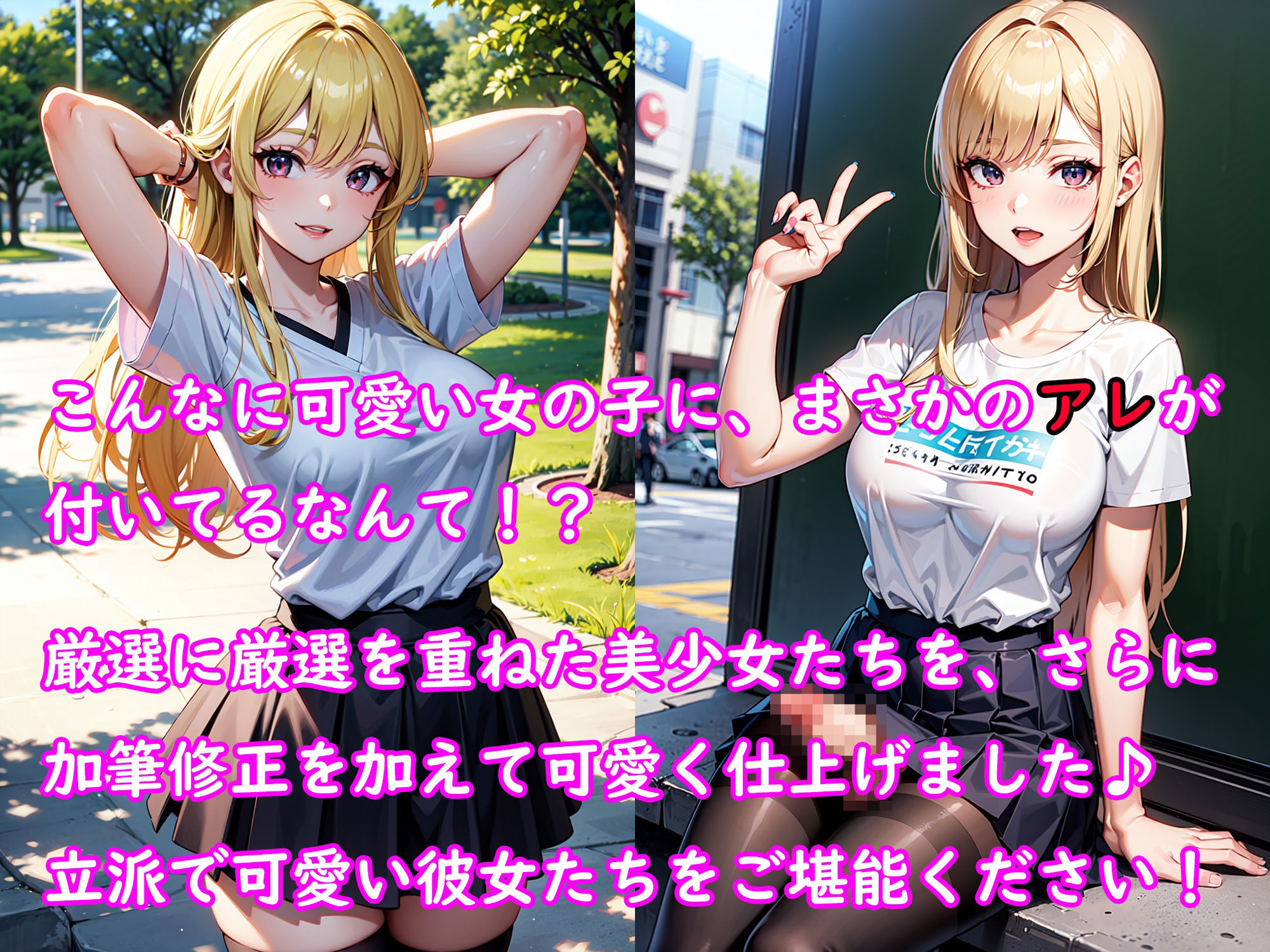 サンプル画像1:彼女はふたなり！(おち〇ぽ研究所) [d_413429]