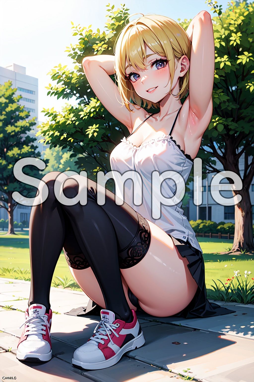 サンプル画像2:彼女はふたなり！(おち〇ぽ研究所) [d_413429]