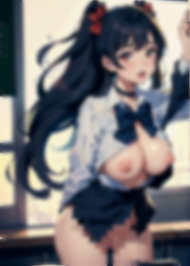 サンプル画像2:放課後えっち’クラスの学級員はクソビッチで誰とでもヤる’(変態なAI) [d_413456]