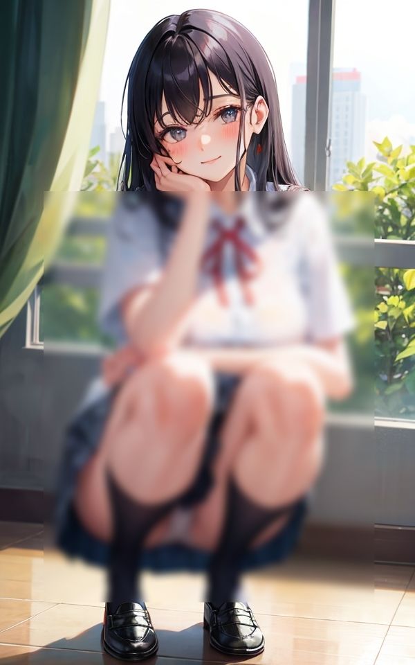 サンプル画像1:私のパンツ見たこと内緒だからね(はごろも) [d_413481]