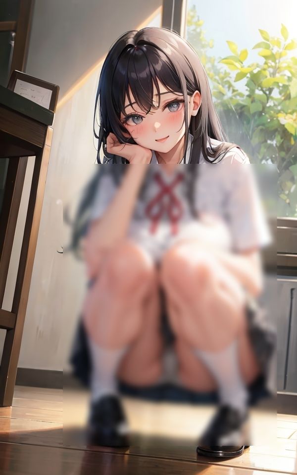 サンプル画像3:私のパンツ見たこと内緒だからね(はごろも) [d_413481]