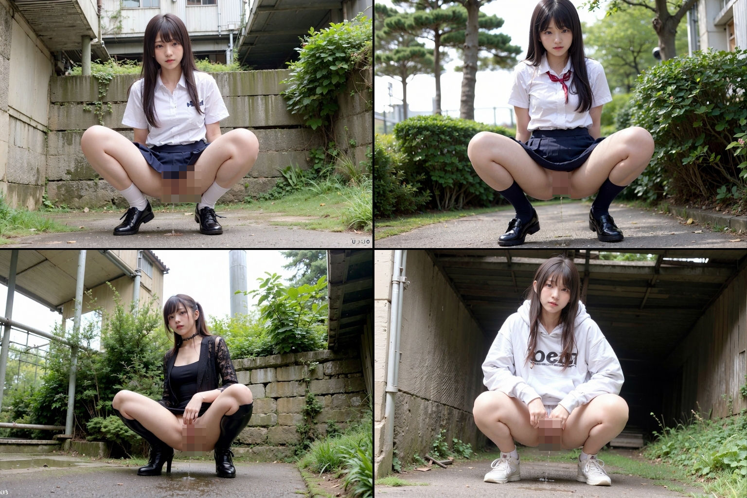 野外放尿 写真集の画像8