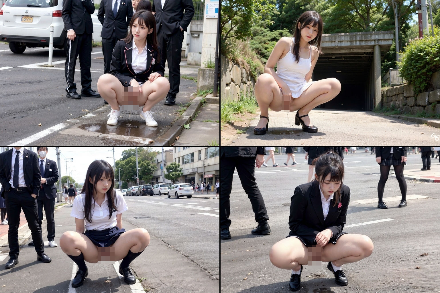 野外放尿 写真集の画像9