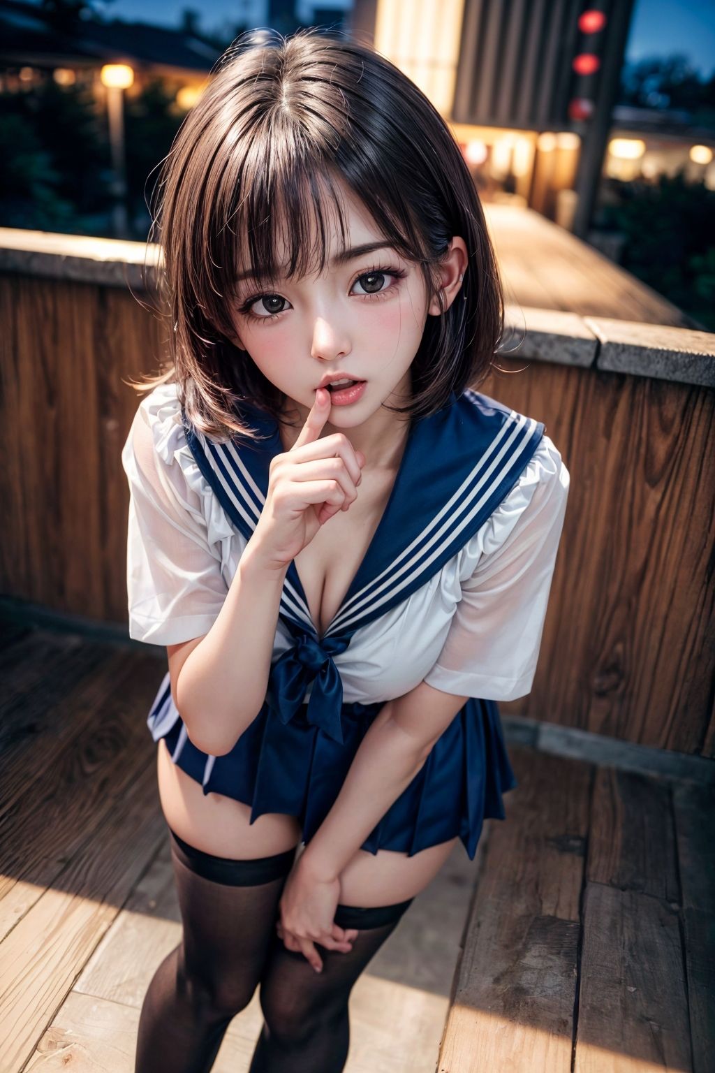 サンプル画像1:風花の退魔巫女と学園性活(AIコンタクト) [d_413515]