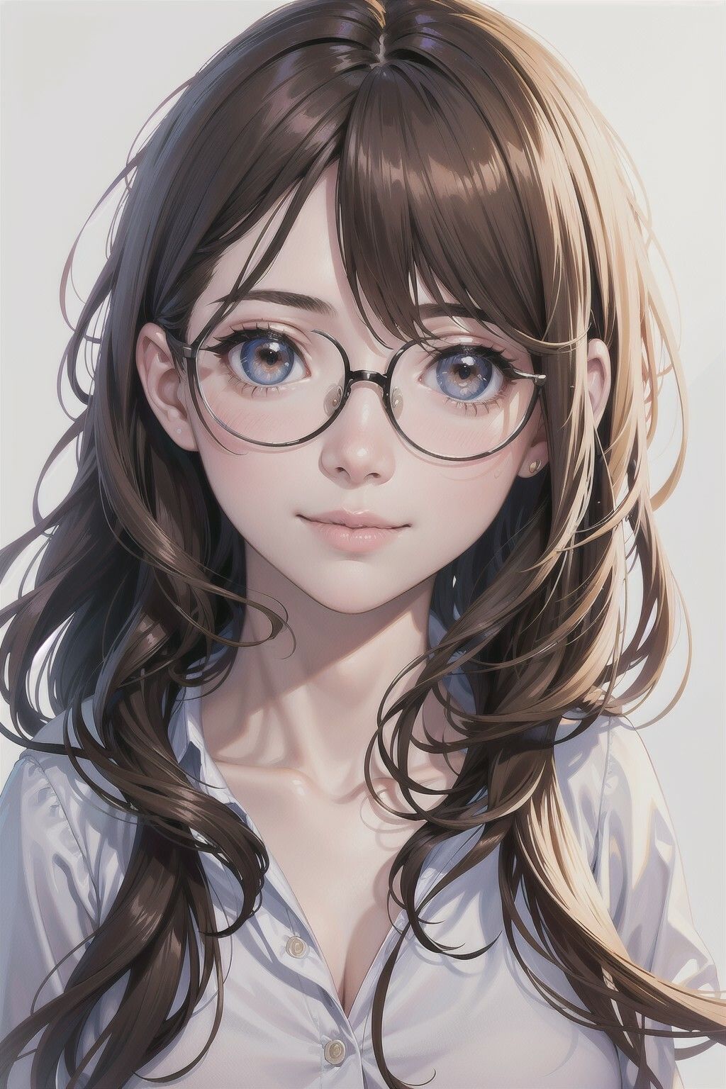 サンプル画像3:メガネ美女のCG集(駆け抜けて性春) [d_413516]