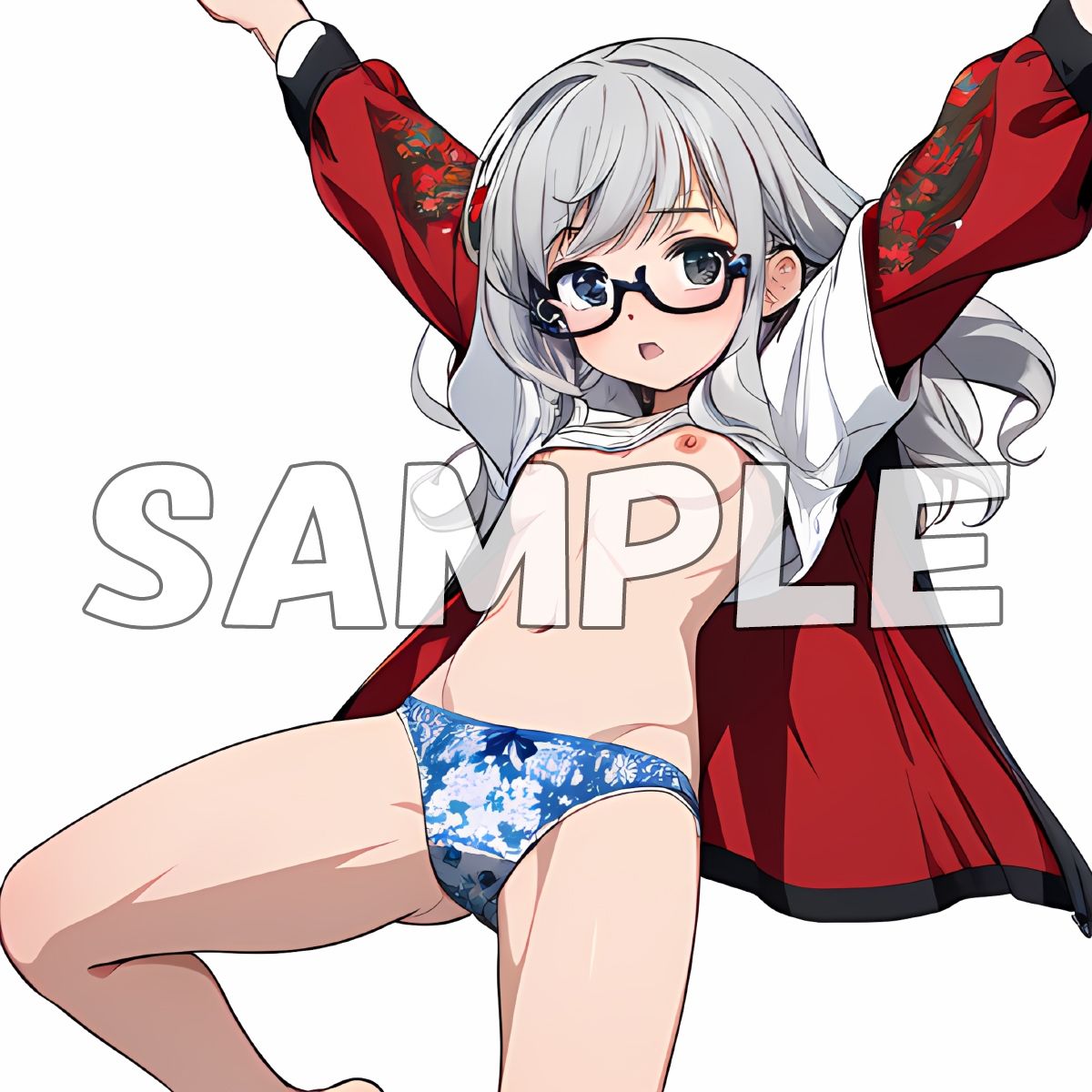 サンプル画像3:きまぐれ眼鏡ッ娘おぱんつ02(牡丹桜) [d_413579]